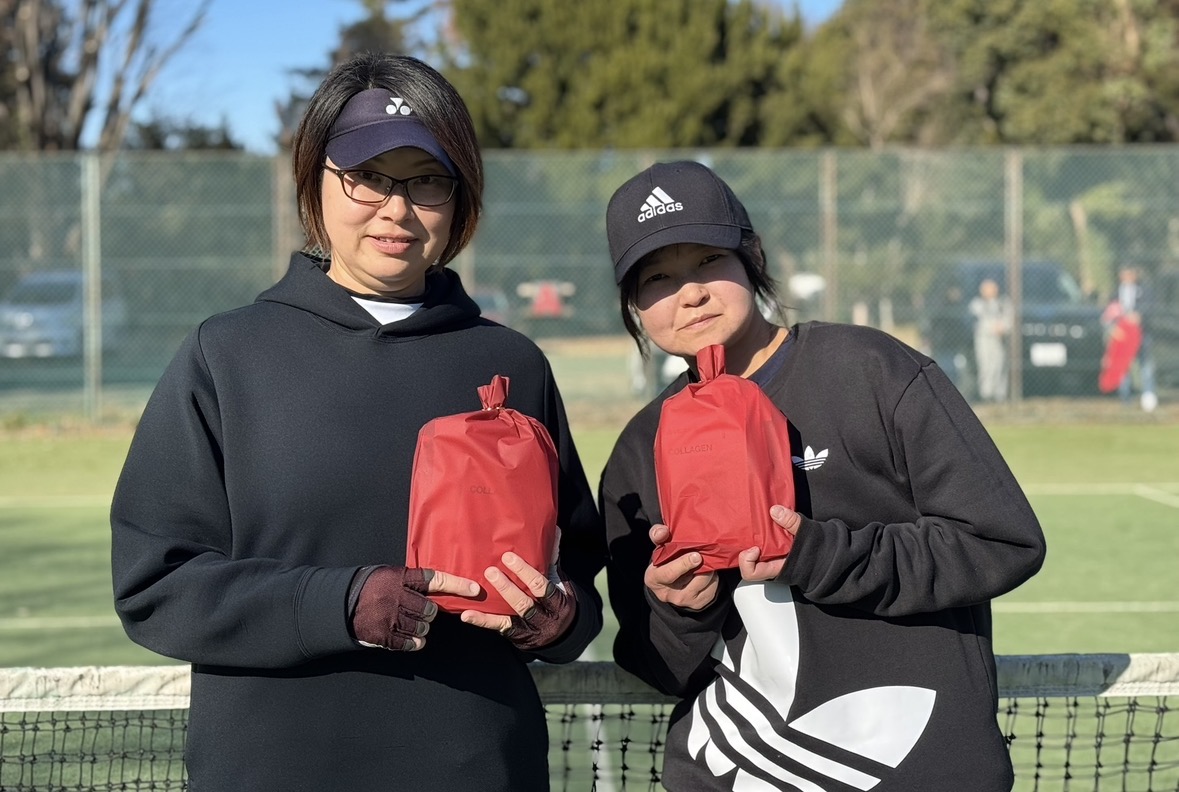 つくばのテニスサークル D.Styleの優勝者インタビュー - あかてぃ&まきろんペア