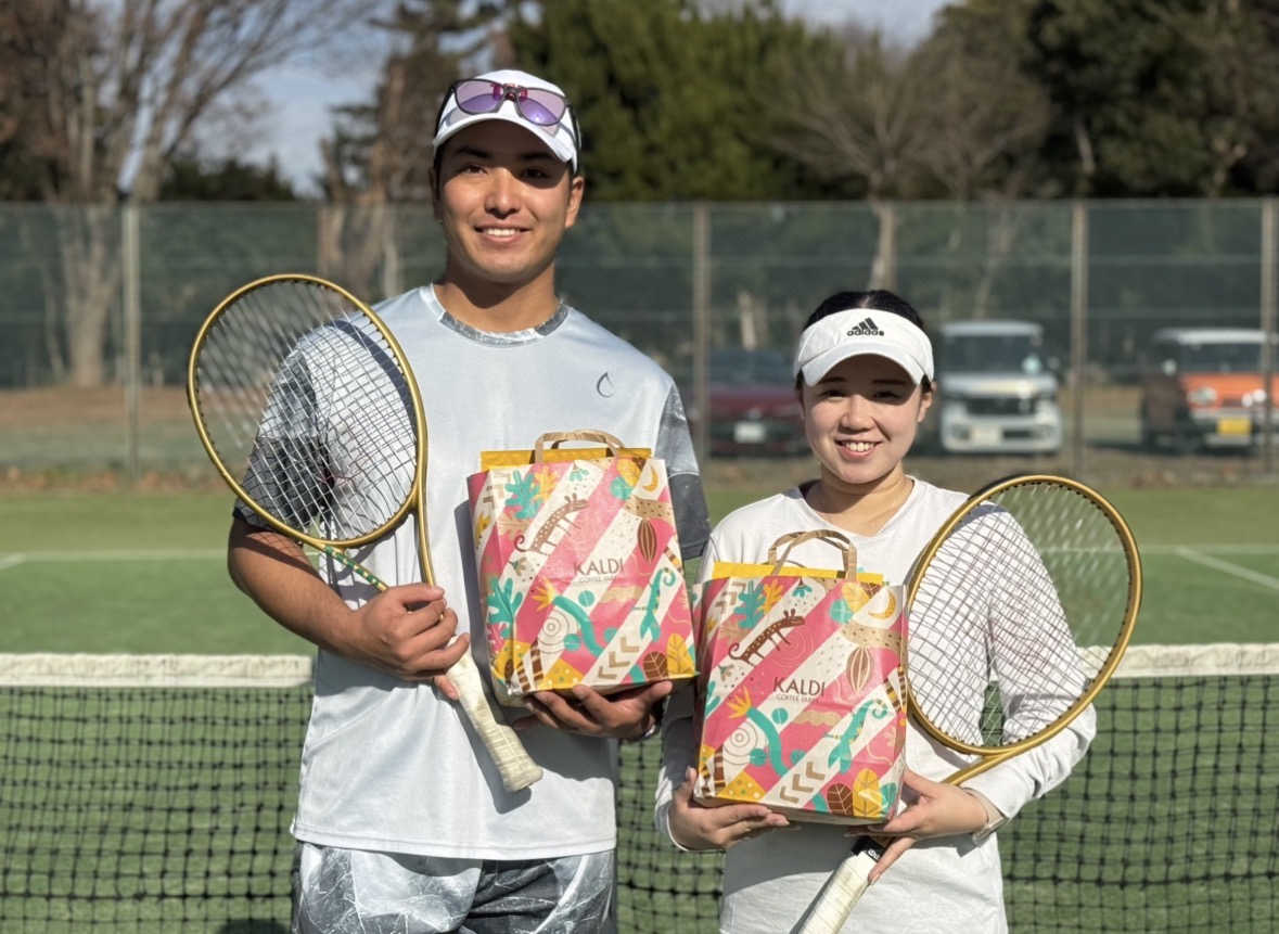 つくばのテニスサークル D.Styleの優勝者インタビュー - リオ・リンペア